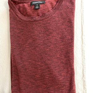 Nordstrom Maroon XL Mens T-shirt Short Sleeves